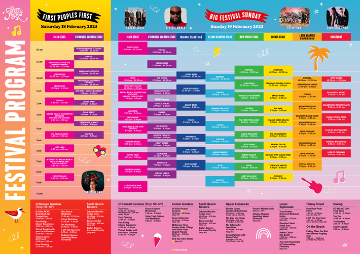 Festival Map & Program